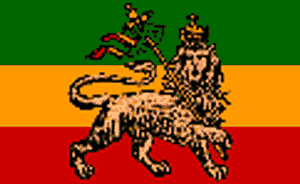 Флаг Эфиопии: Красный - желтый - зеленый